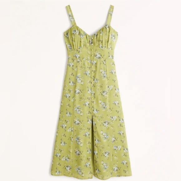 ABERCROMBIE AND FITCH Midi Dress Size Small - Picture 10 of 13
